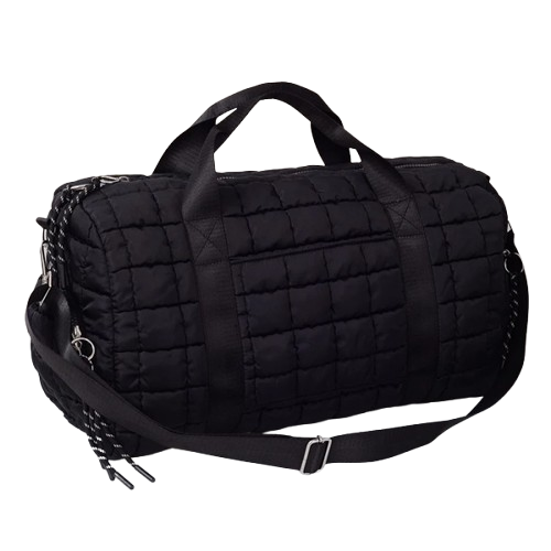 Quilted Puffer Weekender/Duffel Bag