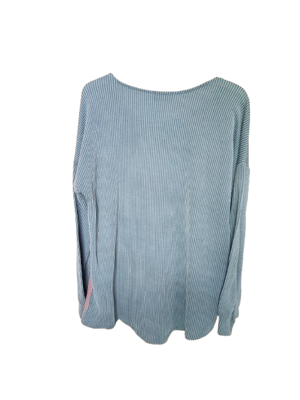 LTX Sportswear USA Cheeta Print Color Block Pullover Top