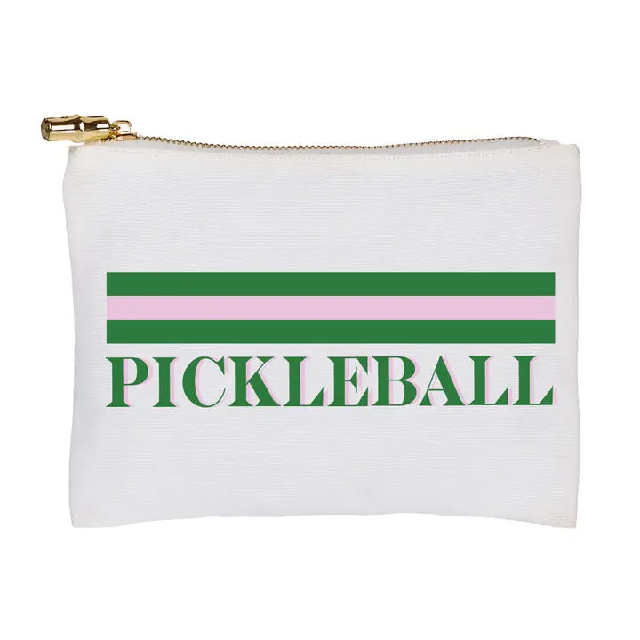 Pickleball Flat Zip Pouch
