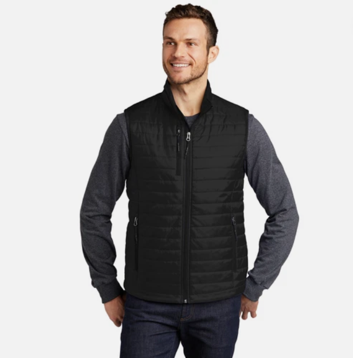 Port Authority Black Puffy Vest