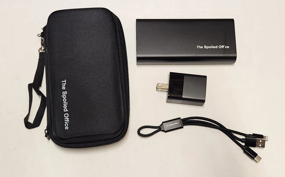 TechPro & The Spoiled Office Mobile Power Bank Portable External Battery Backup For Cell Phone