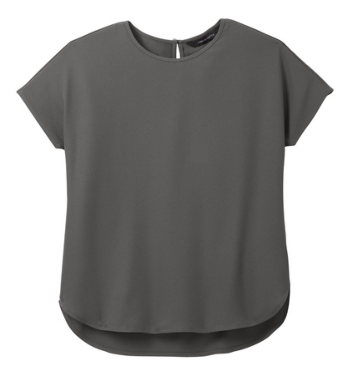 Women's Stretch Crepe Crew Neck Top