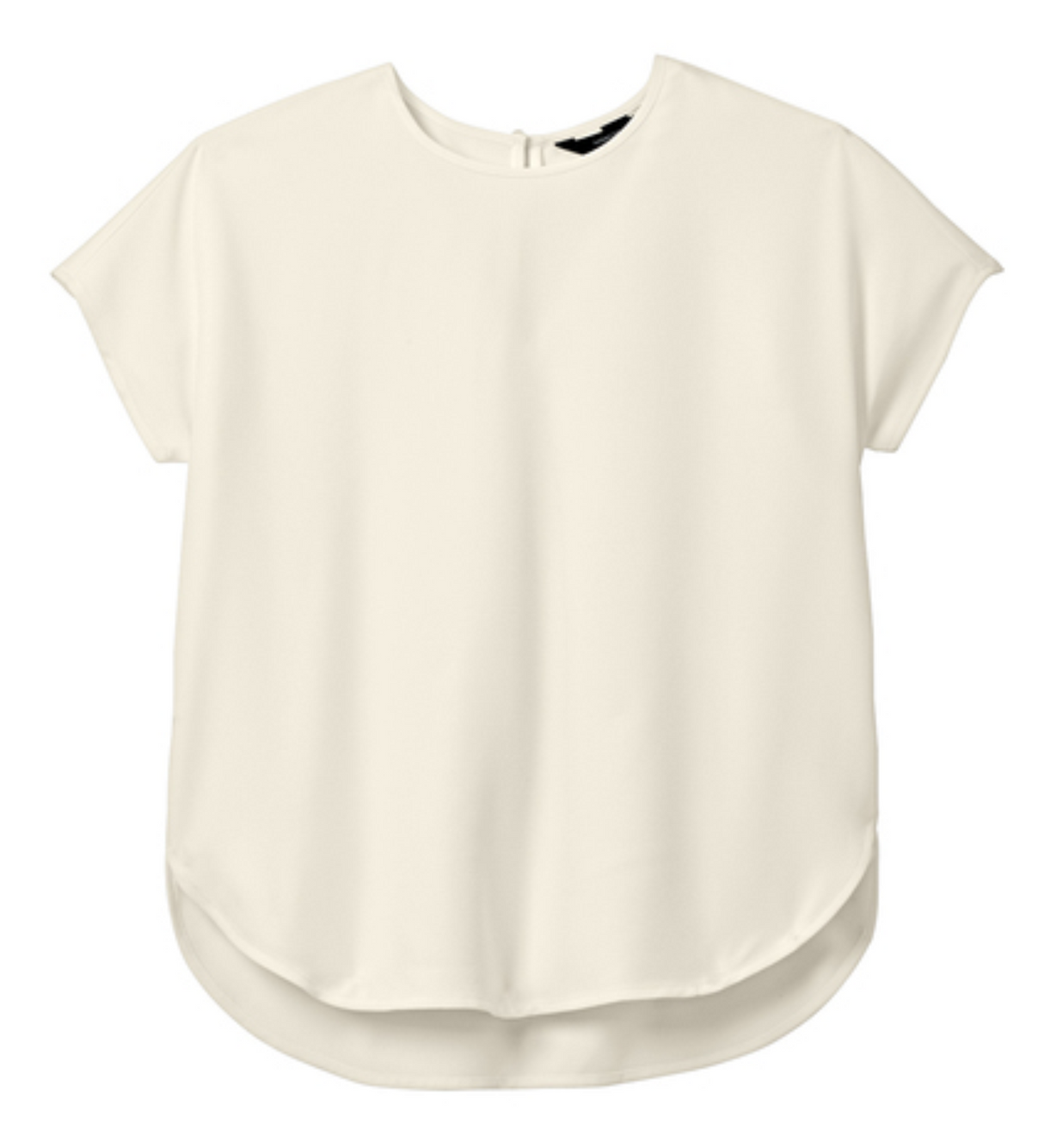 Women's Stretch Crepe Crew Neck Top