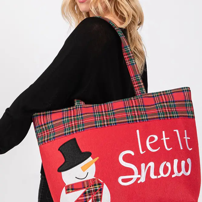 Let it Snow Tote