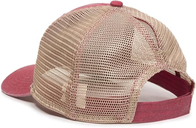 Muddy Carrots Pony Tail Mesh Back Hat