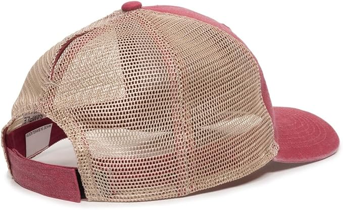 Muddy Carrots Pony Tail Mesh Back Hat