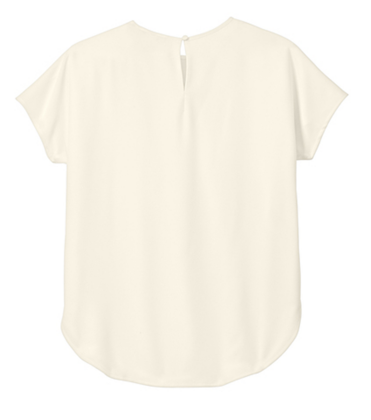 Women's Stretch Crepe Crew Neck Top