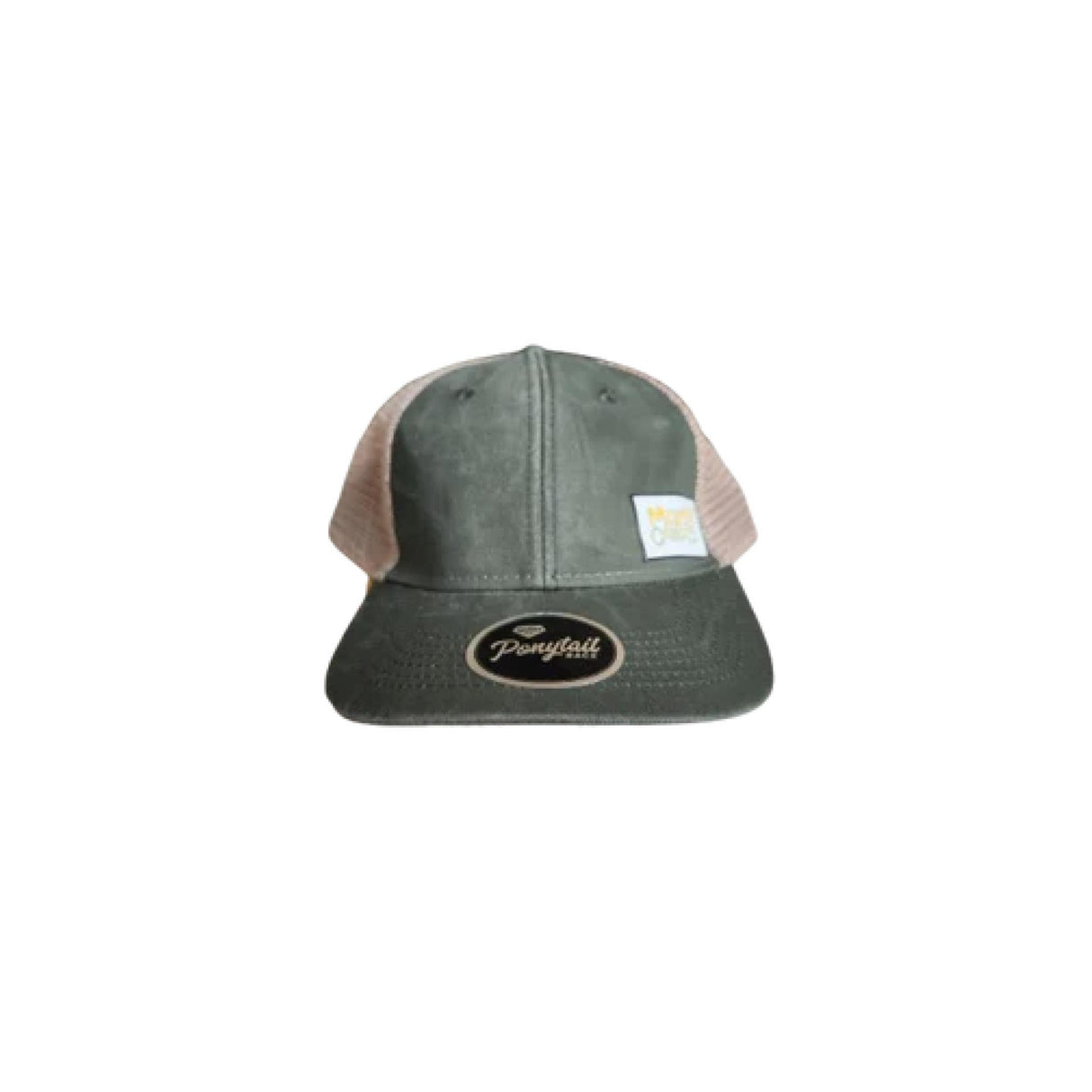 Muddy Carrots Pony Tail Mesh Back Hat