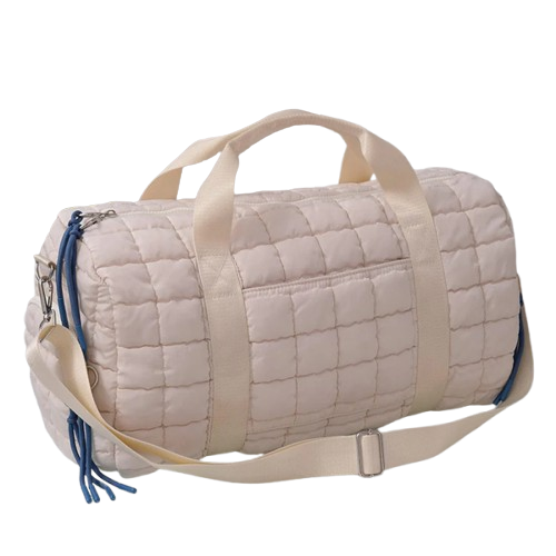 Quilted Puffer Weekender/Duffel Bag