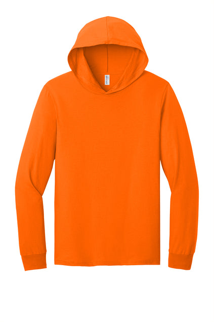 Unisex Cotton Long Sleeve T-Shirt Hoodie