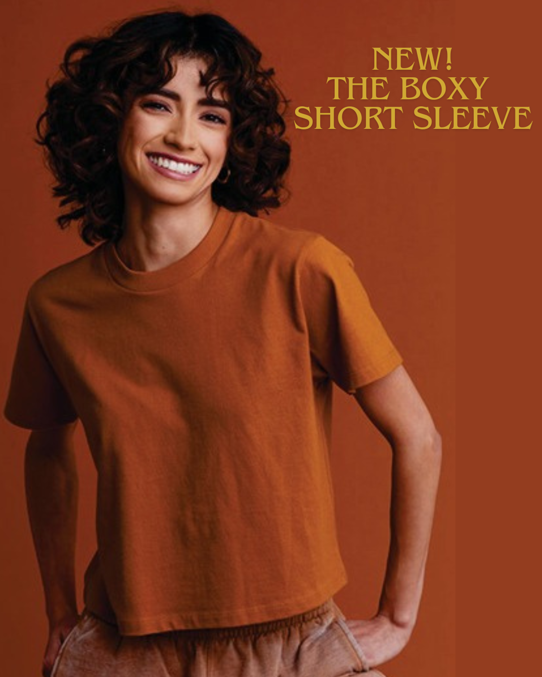 The Boxy Short Sleeve T-Shirt