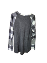LTX Sportswear USA Plaid Arm Sweater
