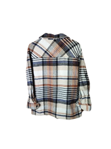 LTX Sportswear Plaid Collared Coat