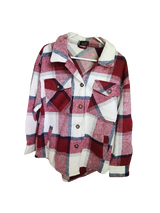 LTX Sportswear Plaid Collared Coat