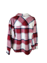 LTX Sportswear Plaid Collared Coat