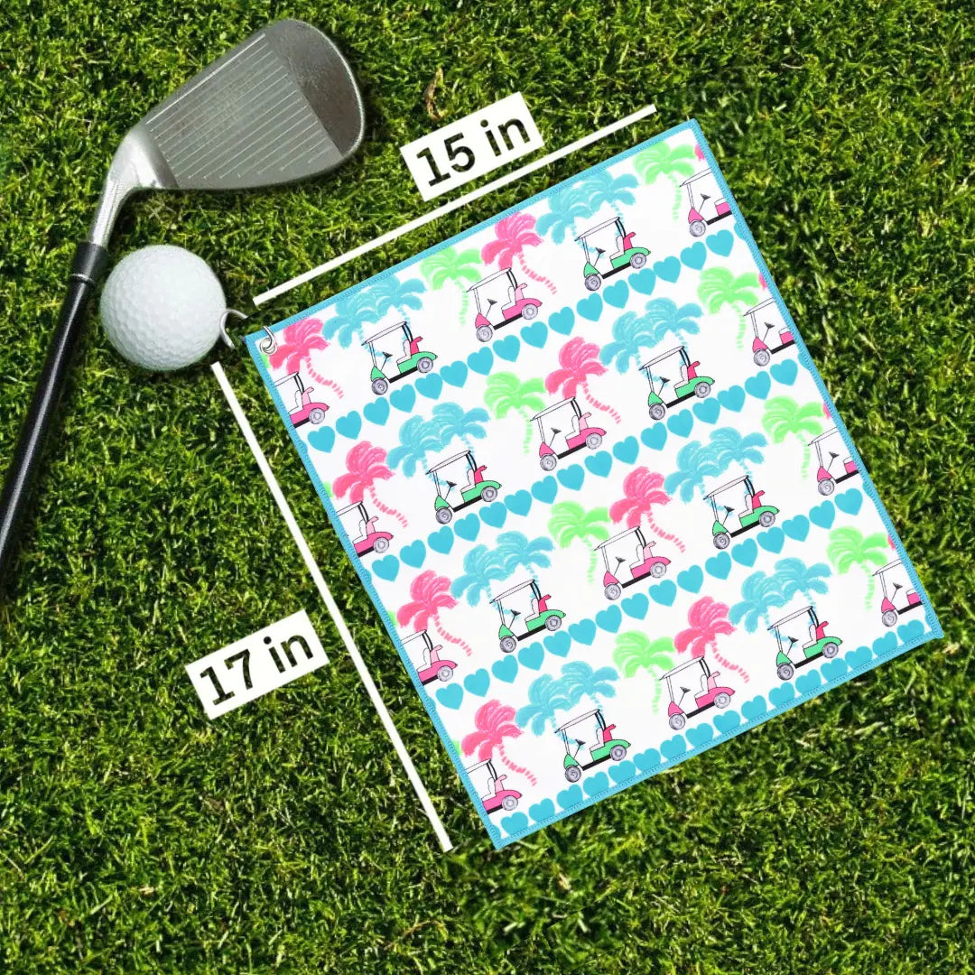Millie Rose Golf Cart Towel
