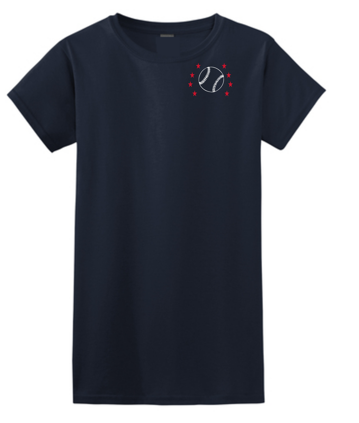 All American Softball Navy Graphic T-Shirt