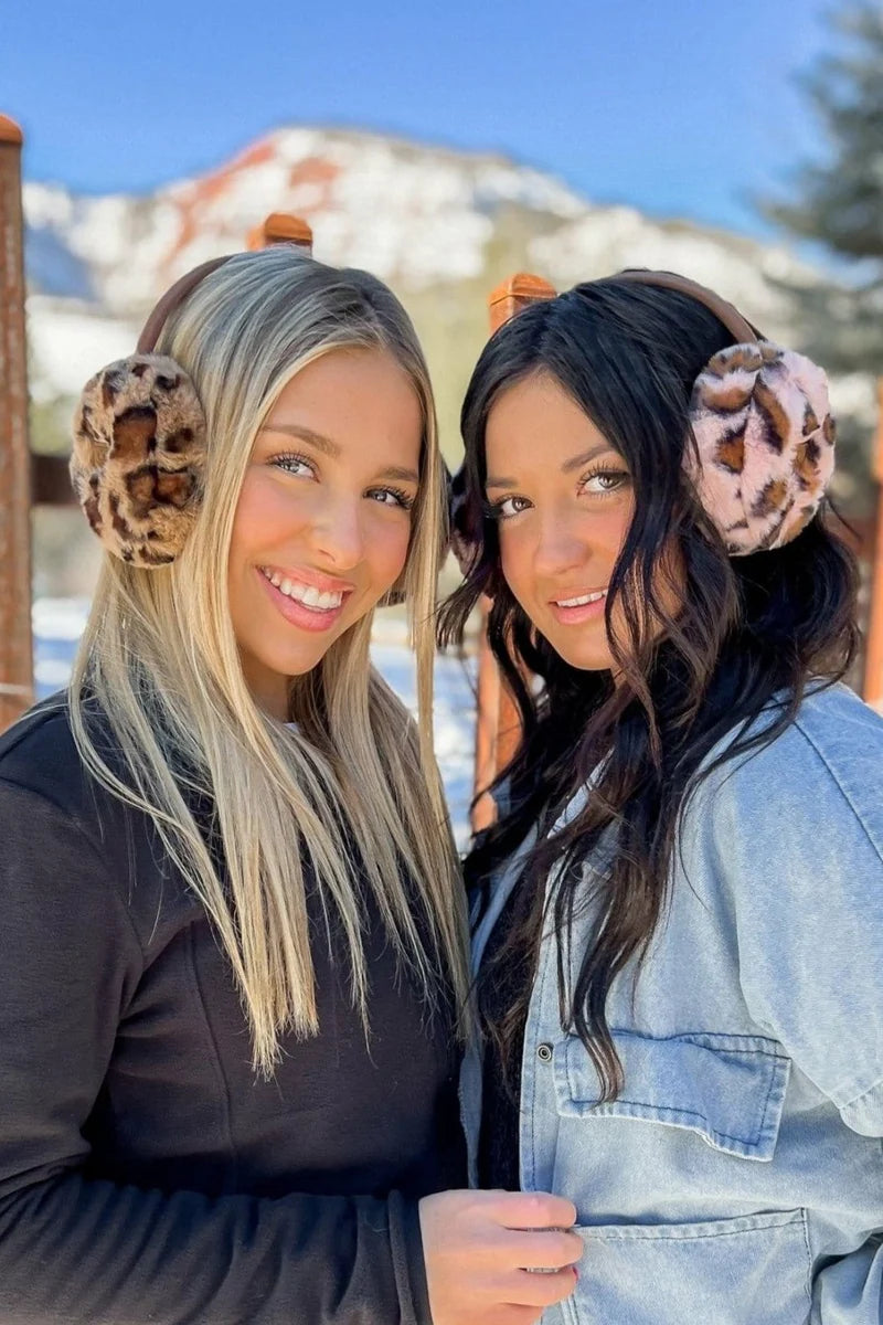 Leopard Earmuff