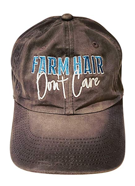 Muddy Carrots Farm Hair Don't Care Hat