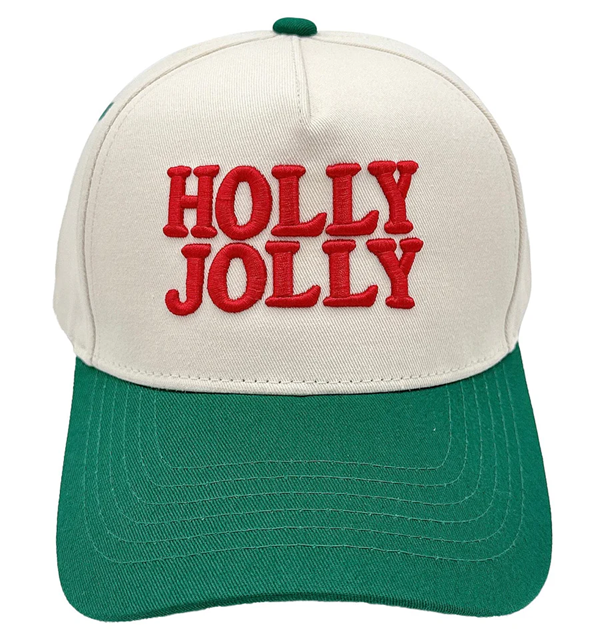 Holly Jolly Baseball Cap