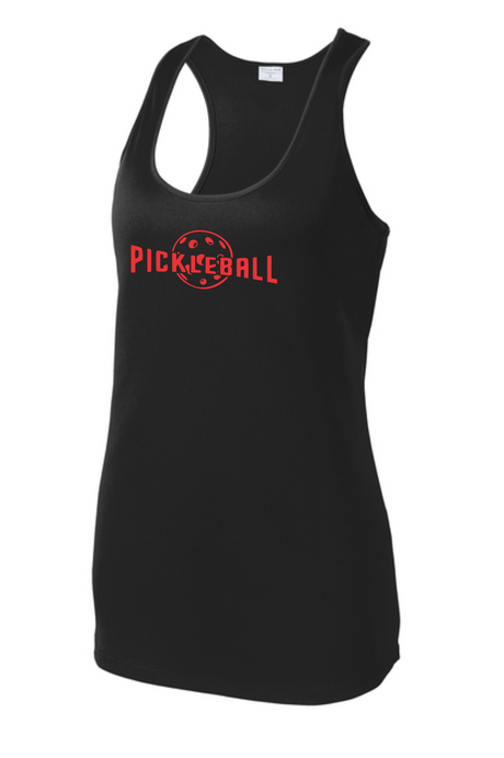 Priscilla Carson Pickleball Players Racerback Top