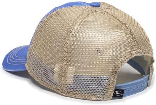 Muddy Carrots Tea stained mesh back hat
