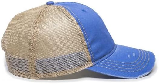 Muddy Carrots Tea stained mesh back hat