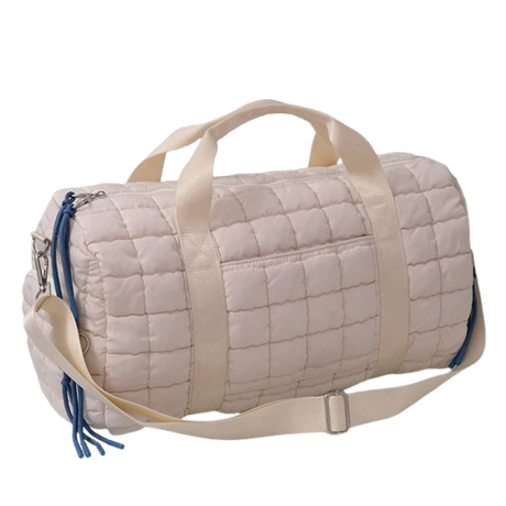 Quilted Puffer Weekender/Duffel Bag