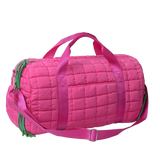 Quilted Puffer Weekender/Duffel Bag